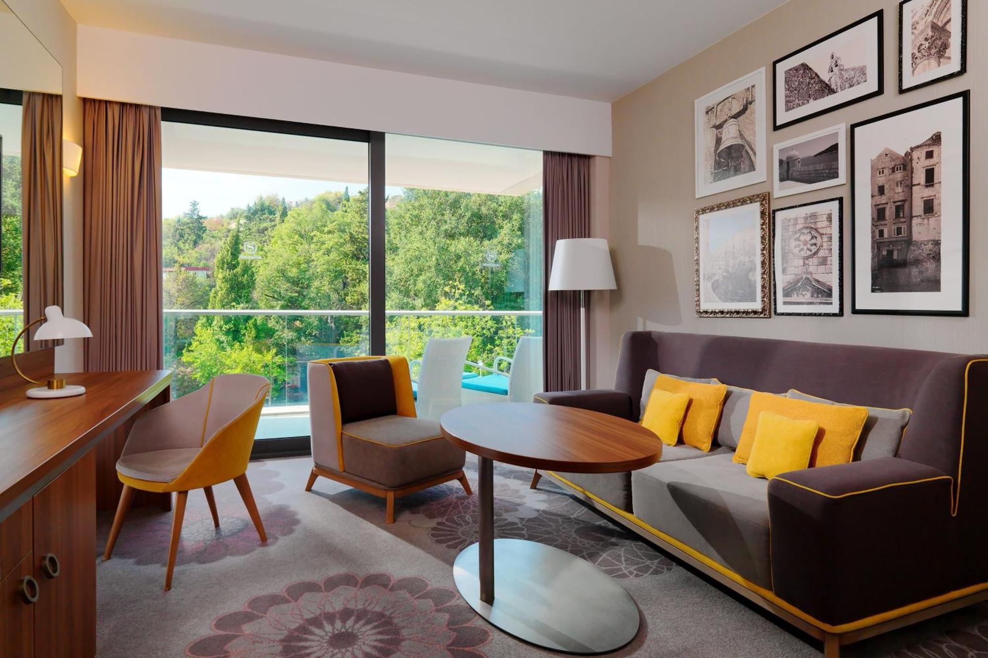Sheraton Dubrovnik Riviera Hotel Млини Экстерьер фото Suite